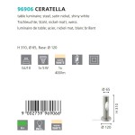 Светодиодная настольная лампа Eglo 96906 CERATELLA