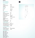Светодиодный подвесной светильник Eglo 96932 OLINDRA