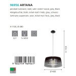 Подвесной светильник Eglo 96956 ARTANA