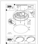 Светодиодный потолочный светильник 27W Wi-fi Eglo 96996 RIODEVA-C