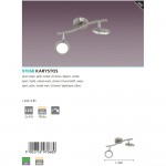 Светильник спот Eglo 97068 KARYSTOS