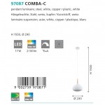 Светодиодный подвесной светильник Eglo 97087 COMBA-C