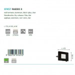 Ландшафтный cветодный спот Eglo 97457 FAEDO 3