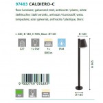 Уличный cветодный фонарь Eglo 97483 CALDIERO-C