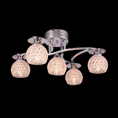 Светильник Eurosvet 9861/5 хром/синий+красный+фиолетовый Светильник Eurosvet 9861/5 хром/синий+красный+фиолетовый