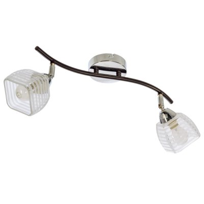 Светильник ЭкономСвет 99106C/2CR+BK WT Светильник ЭкономСвет 99106C/2CR+BK WT