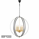 Подвесная люстра iLamp Element 9977-800 GOLD&BLACK