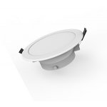 Светильник Gauss Elementary Downlight круг 9,5W 790lm 4000K 185-250V IP54 110*44 монтаж белый LED