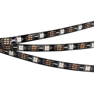 Лента SPI-5000 5V RGB (5060,150 LEDx1, 2812, B) Arlight 17644