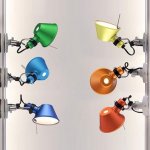 Подсветка Artemide A010800 Tolomeo micro pinza