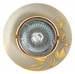 Светильник A033 SNG MR16 сатин-никель+золото