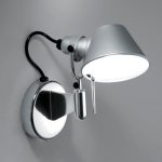 Настенный светильник бра Artemide A043500 TOLOMEO MICRO FARETTO