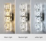 Настенный светильник A06W/4 silver/clear