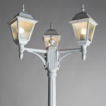 Светильник уличный Arte lamp A1017PA-3WH Bremen