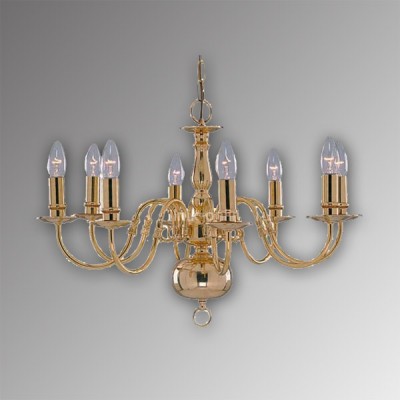 Люстра Arte Lamp A1019LM-8PB FLEMISH