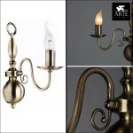 Настенный бра Arte lamp A1029AP-1AB Antwerp