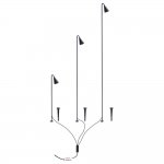 Грунтовый светильник Arte Lamp MULIPHEIN A1084PA-3BK