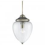 Плафон стекло прозрачное 220мм Arte lamp A1091SP Rimini