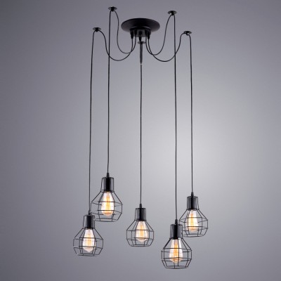 

Люстра паук Arte Lamp A1109SP-5BK SPIDER, A1109SP-5BK