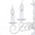 Белая люстра Arte Lamp A1129LM-5WH ISABEL