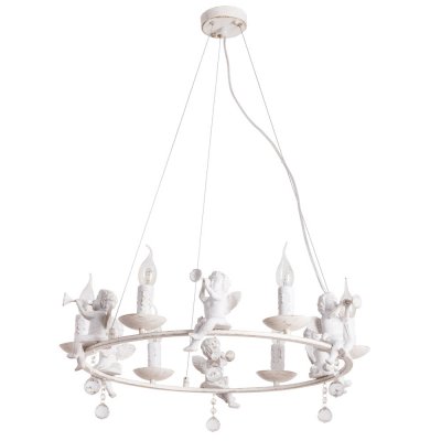 

Светильник подвесной с ангелами Arte Lamp A1133SP-6WG AMUR, A1133SP-6WG
