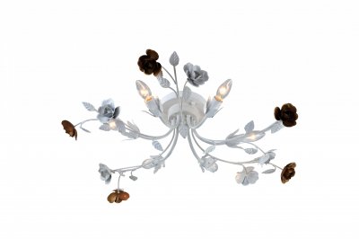 Потолочная люстра Arte lamp A1196PL-6WG Rosarium