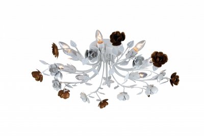Потолочная люстра Arte lamp A1196PL-8WG Rosarium