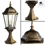 Светильник уличный на столб Arte lamp A1204FN-1BN Genova