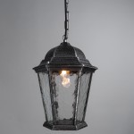 Светильник подвесной уличный Arte lamp A1205SO-1BS Genova