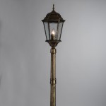 Светильник столб уличный Arte lamp A1207PA-1BN Genova