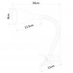 Настольная лампа на прищепке сиреневый Arte lamp A1210LT-1MG CORD