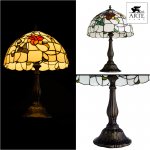 Настольная лампа тиффани Arte lamp A1230LT-1BG LILY