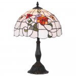 Настольная лампа тиффани Arte lamp A1230LT-1BG LILY