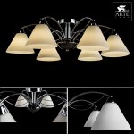 Люстра потолочная Arte lamp A1298PL-6CC FEDERICA