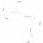 Офисная настольная лампа Arte lamp A1330LT-1CC Junior