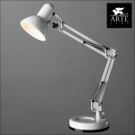 Настольная лампа белая Arte lamp A1330LT-1WH Junior