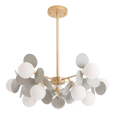 Люстры на штанге Arte Lamp A1369SP-10GY PEACOCK