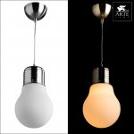 Подвесной светильник Arte lamp A1402SP-1SS Edison