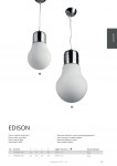 Подвесной светильник Arte lamp A1402SP-1SS Edison