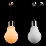 Подвесной светильник лампочка Arte lamp A1403SP-1SS Edison
