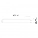 Светильник настенный 450мм Arte lamp A1405AP-1CC Coursive