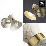 Светильник настенный бра Arte lamp A1406AP-1WG BALTIMORE