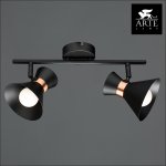 Светильник настенный бра Arte lamp A1406AP-2BK BALTIMORE