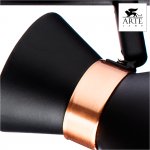 Светильник потолочный Arte lamp A1406PL-3BK BALTIMORE