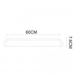 Светильник настенный 600мм Arte lamp A1407AP-1CC Coursive