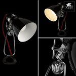 Светильник настольный Arte lamp A1409LT-1BK Dorm