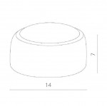 Светильник настенный диодный A1421AP-1WH Arte lamp ECLIPSE