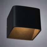 Светильник настенный Arte Lamp A1423AP-1BK черный SCATOLA
