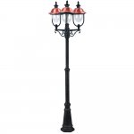 Светильник уличный Arte lamp A1486PA-3BK Barselona