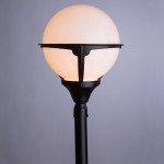 Светильник уличный Arte lamp A1496PA-1BK Monaco